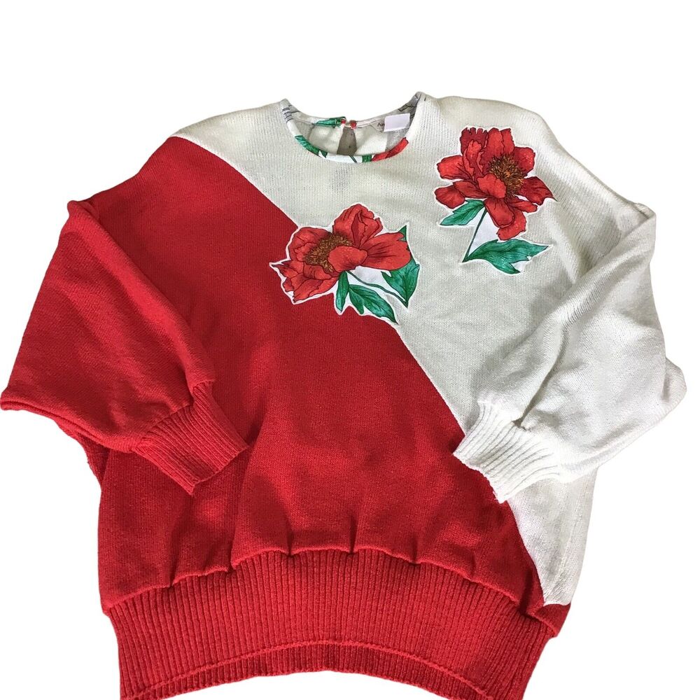 Anthony Sicari Women Holiday Christmas  Sweater Sz. 14 Ugly Christmas Sweater